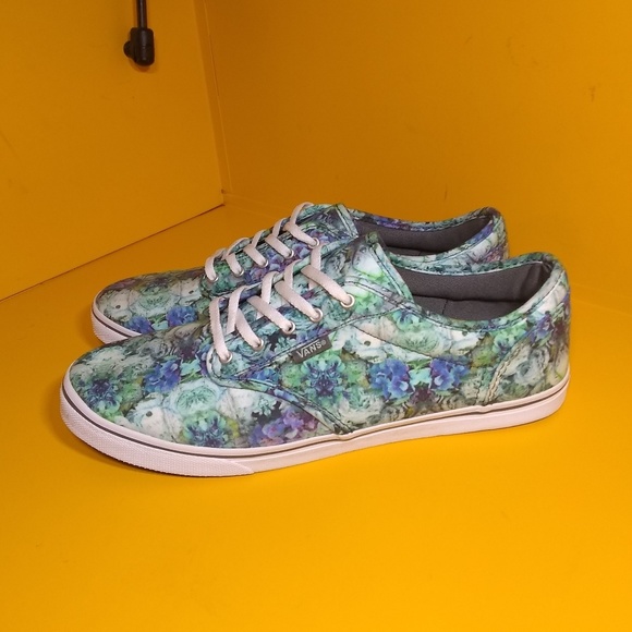 Vans Shoes - Vans Atwood Low Floral Size 10 Women's